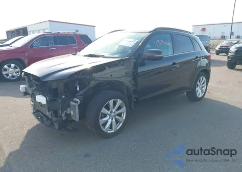 2015 Mitsubishi Outlander Sport Gt from USA, damaged, VIN 4A4AR4AW7FE026197